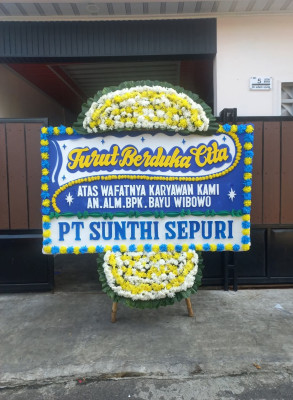 Papan Bunga Duka di Kotakaler